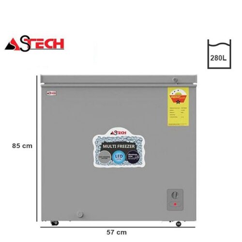 Astech Congélateur Horizontal 280 Litres - CH280S